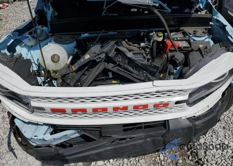 2025 Ford Bronco Sport Heritage из США, поврежденный, VIN 3FMCR9GN1SRE01905